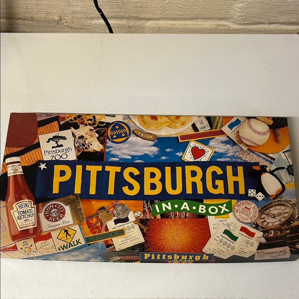 Pittsburgh In A Box Game - Multicolor
